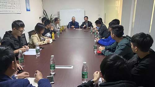 威可利攜手正峰電子深度交流，促進(jìn)合作